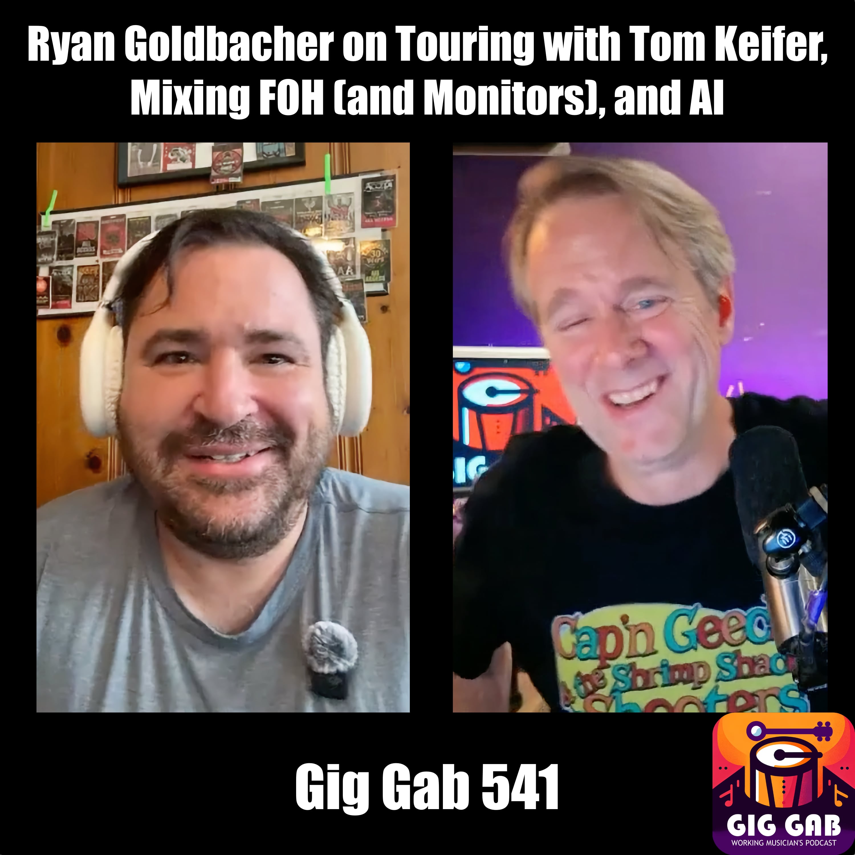 Ryan Goldbacher on Touring with Tom Keifer, Mixing FOH (and Monitors), and AI