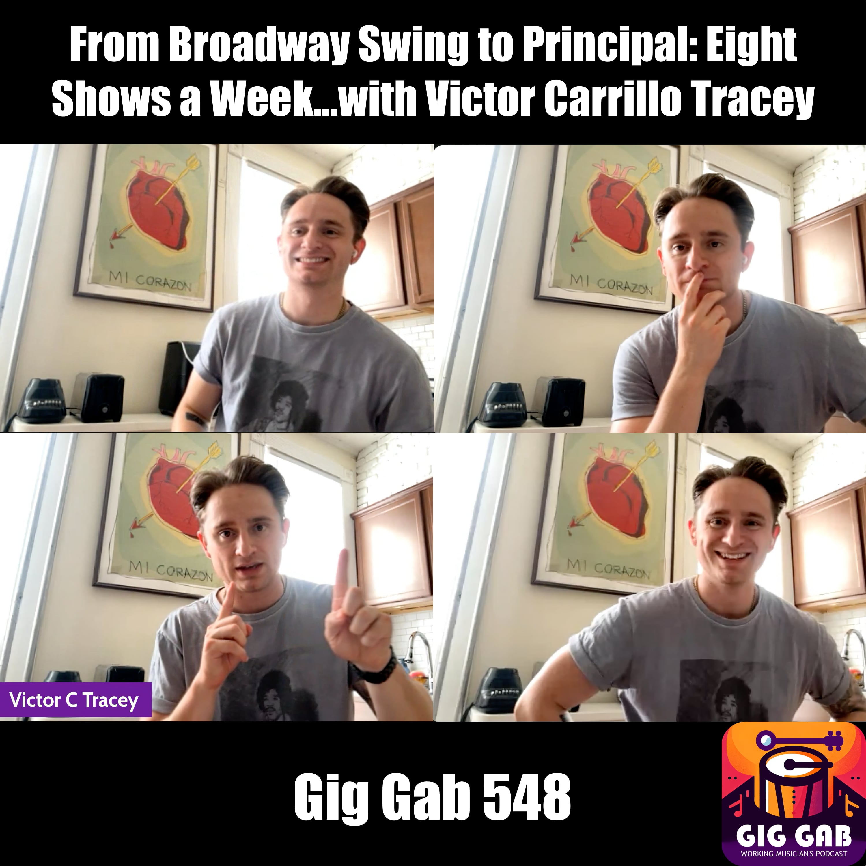 From Broadway Swing to Principal: Eight Shows a Week...with Victor Carrillo Tracey episode artwork
